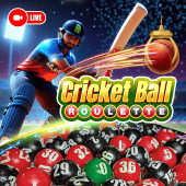 Cricket Ball Roulette on Scater live casino